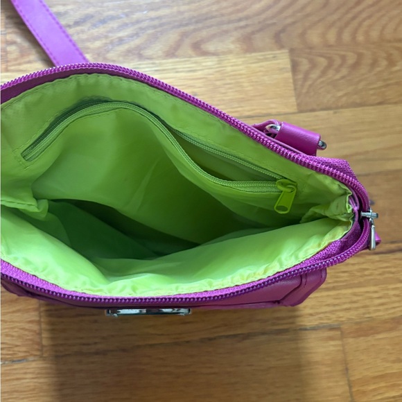 Lily Bloom Vibrant Pink Crossbody Bag - Picture 3 of 6